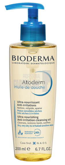 Bioderma Atoderm Ulei de dus 200 ml