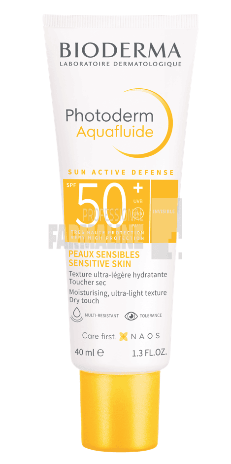 Bioderma Photoderm Aquafluide Invizible Crema Lejera SPF50+ 40 ml 1 Bioderma Photoderm Aquafluide Invizible Crema Lejera SPF50+ 40 ml