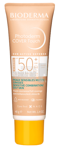 Bioderma Photoderm Cover Touch Fluid SPF50+ claire/deschis 40 ml