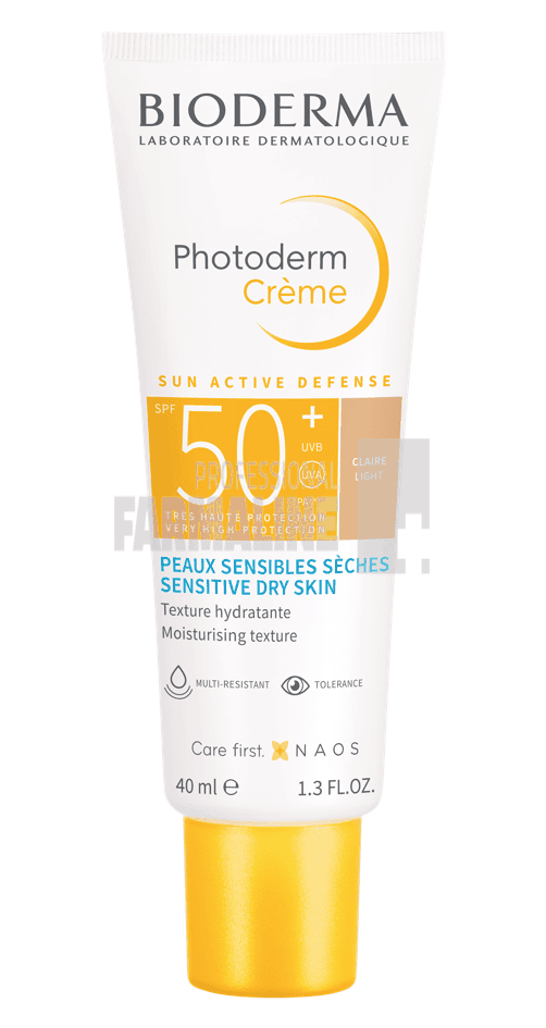 Bioderma Photoderm Crema colorata Clair/Light SPF50+ 40ml 1 Bioderma Photoderm Crema colorata Clair/Light SPF50+ 40ml