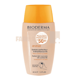 Bioderma Photoderm Nude Touch SPF 50+ nuanta foarte deschisa 40 ml