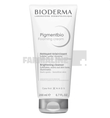 Bioderma Pigmentbio Spuma de curatare 200 ml 1 Bioderma Pigmentbio Spuma de curatare 200 ml