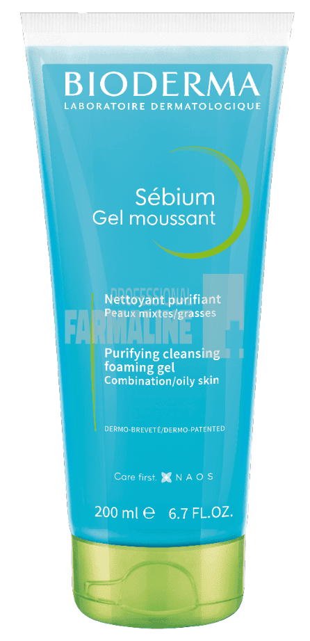 Bioderma Sebium Gel spumant 200 ml 1 Bioderma Sebium Gel spumant 200 ml