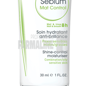 Bioderma Sebium Mat Control Fluid hidratant matifiant 30 ml