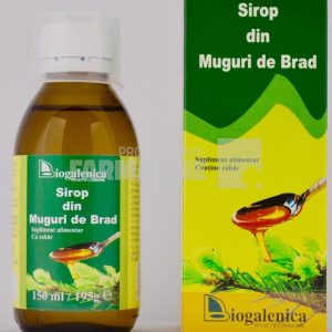 Biogalenica Sirop din Muguri de brad 150 ml