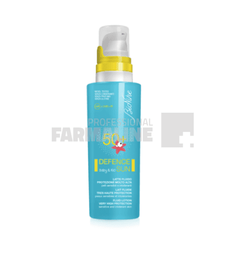 Bionike Defence Sun Baby&Kid Lotiune fluida SPF50+ 125 ml 1 Bionike Defence Sun Baby&Kid Lotiune fluida SPF50+ 125 ml
