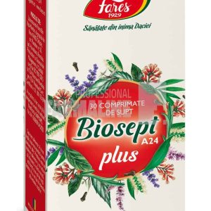 Biosept Plus A24 30 comprimate masticabile