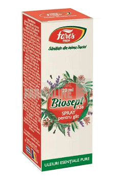Biosept spray pentru gat A30 20 ml