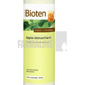 Bioten Lapte demachiant cu Miere + Cimbrisor ten normal/mixt 200 ml
