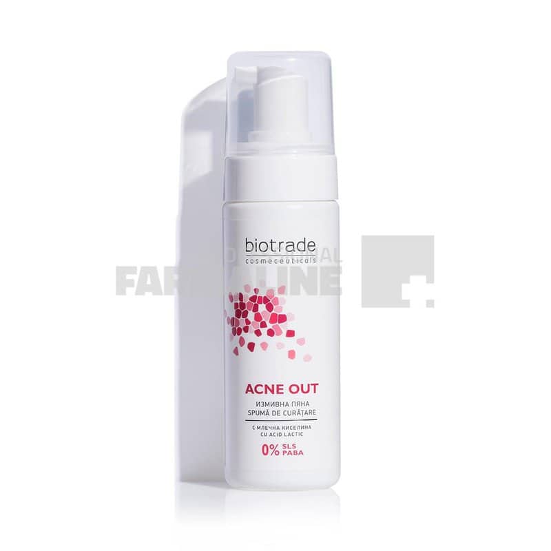 Biotrade Acne Out Spuma de curatare 150 ml