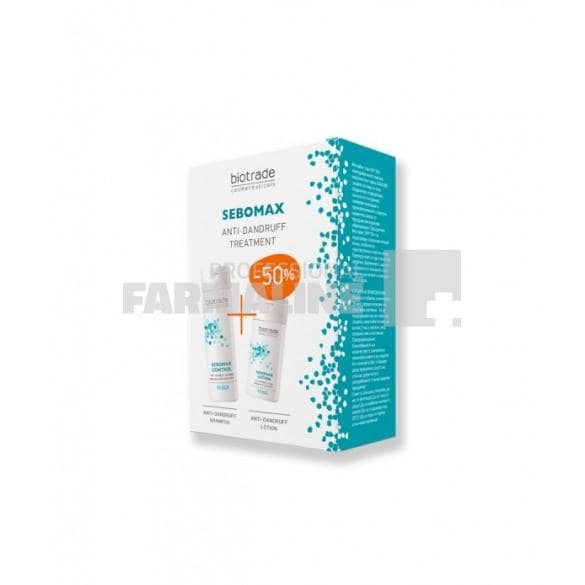 Biotrade Pachet Sebomax Control Sampon 200ml + Sebomax Lotiune 100ml
