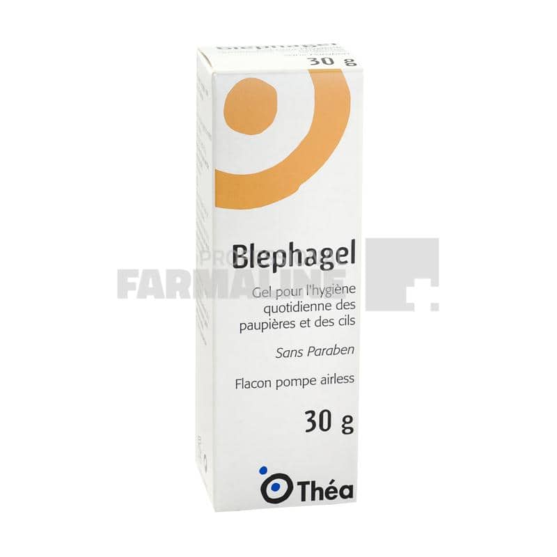 Blephagel Gel pentru igiena pleoapelor si a genelor 30 g