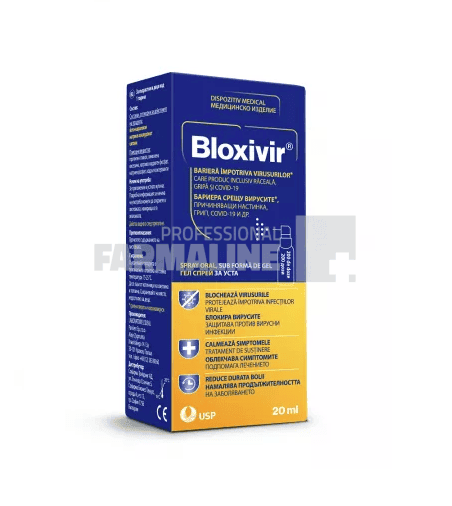 Bloxivir gel oral spray 20 ml 1 Bloxivir gel oral spray 20 ml