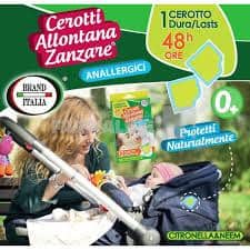 Brand Italia Plasturi anti-tantari pentru bebelusi 6 bucati/folie 2 bucati