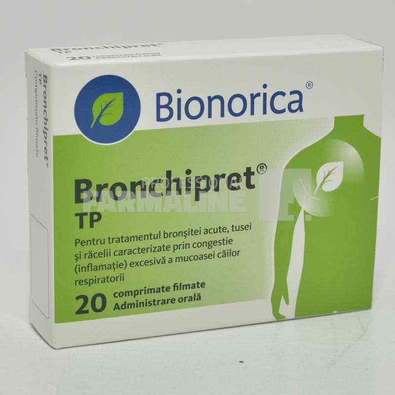 Bronchipret TP 20 comprimate filmate