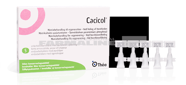 Cacicol Picaturi oftalmice 5 monodoze