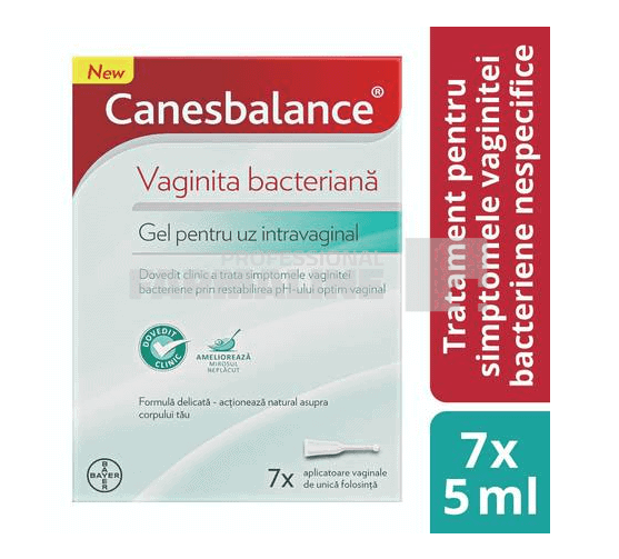 Canesbalance Gel uz intravaginal 5 ml 7 bucati 1 Canesbalance Gel uz intravaginal 5 ml 7 bucati