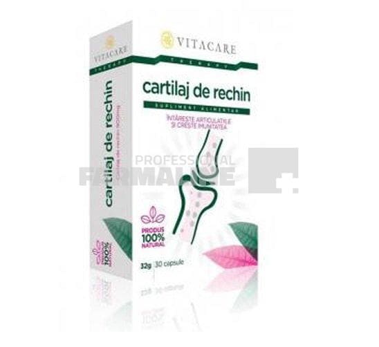 Cartilaj de Rechin 30 capsule 1 Cartilaj de Rechin 30 capsule