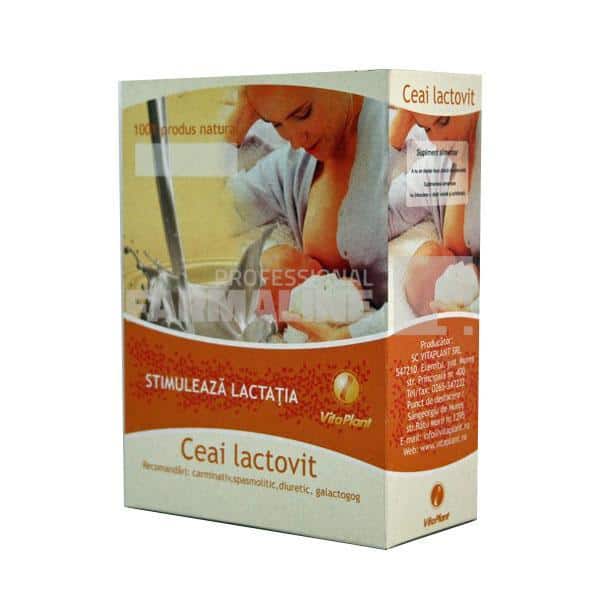 Ceai LactoVit stimularea lactatia 50 plicuri
