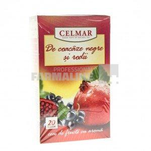Celmar Ceai Coacaze negre si Rodie 20 plicuri