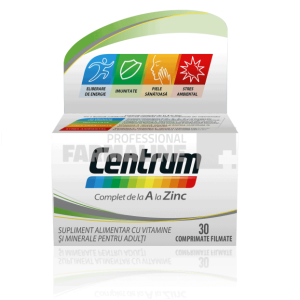Centrum Complet de la A la Zinc 30 comprimate