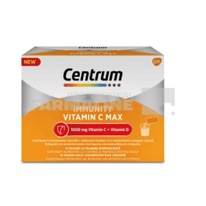 Centrum Immunity Vitamin C Max 1000 mg + Vitamin D 14 plicuri