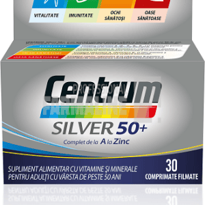 Centrum Silver 50+ de A la Zinc 30 comprimate