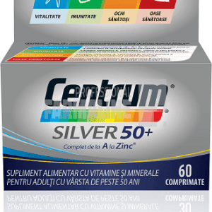 Centrum Silver 50+ de A la Zinc 60 comprimate