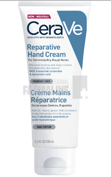 Cerave Crema reparatoare pentru maini 100 ml 1 Cerave Crema reparatoare pentru maini 100 ml