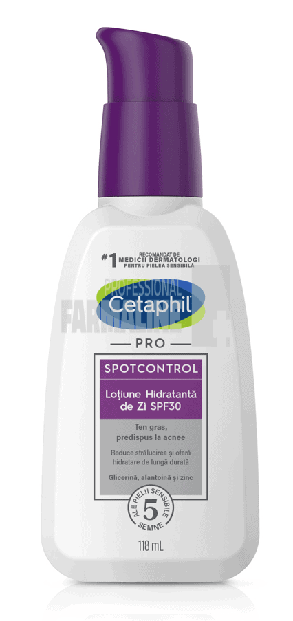 Cetaphil Pro Spot Control/Derma lotiune hidratanta SPF30 118 ml 1 Cetaphil Pro Spot Control/Derma lotiune hidratanta SPF30 118 ml