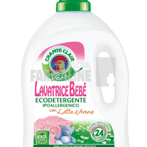 Chanteclair Bebe Vert Detergent lichid pentru rufele bebelusilor cu lapte de ovaz 1488 ml