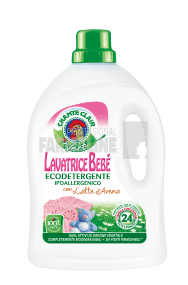 Chanteclair Bebe Vert Detergent lichid pentru rufele bebelusilor cu lapte de ovaz 1488 ml 1 Chanteclair Bebe Vert Detergent lichid pentru rufele bebelusilor cu lapte de ovaz 1488 ml