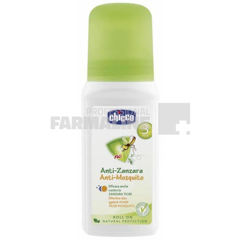 Chicco Zanza - No Solutie anti-tantari roll-on 60 ml