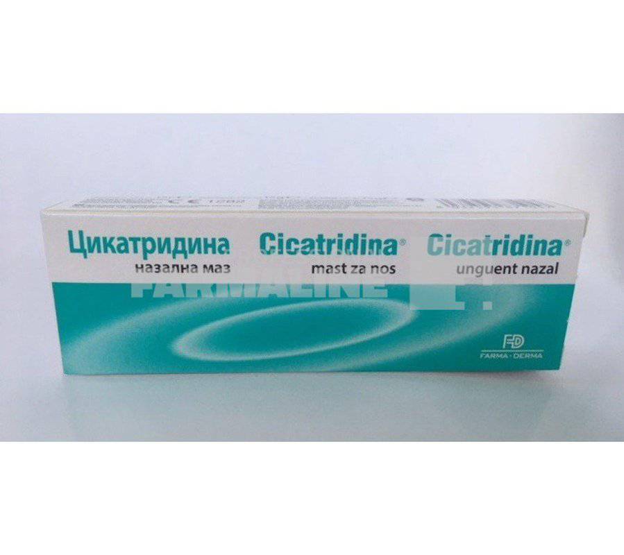 Cicatridina unguent nazal 15 g 1 Cicatridina unguent nazal 15 g