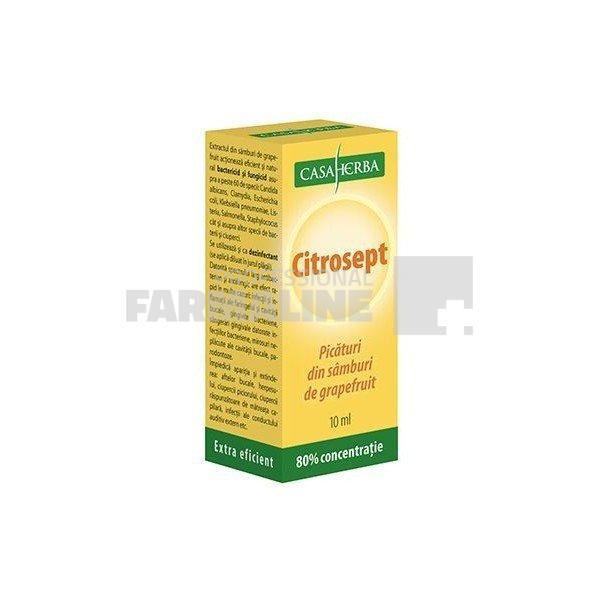 Citrositol Picaturi cu extract din samburi de grapefruit 10 ml