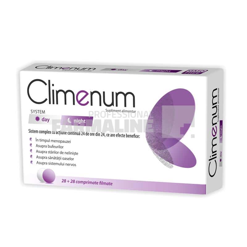 Climenum System Day & Night 56 comprimate filmate