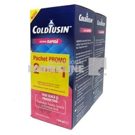 ColdTusin sirop pentru adulti 120 ml Oferta 2 la pret de 1