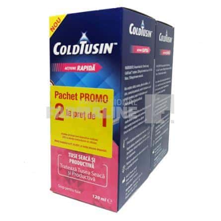 ColdTusin sirop pentru adulti 120 ml Oferta 2 la pret de 1