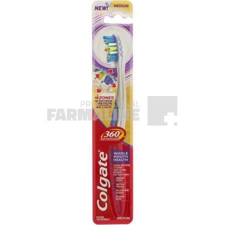 Colgate 360 Advance Periuta de dinti Medium