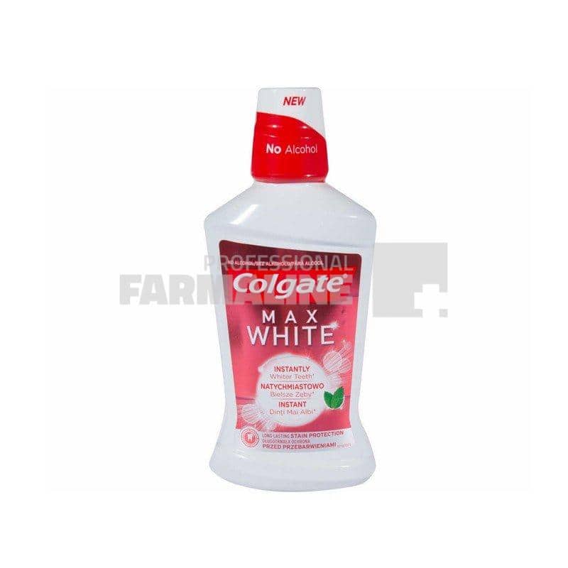 Colgate Max White Instantly Apa de gura 500 ml