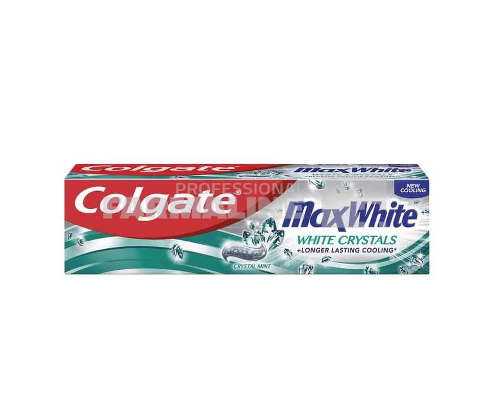 Colgate Max White Pasta de dinti White Crystals 75 ml 1 Colgate Max White Pasta de dinti White Crystals 75 ml