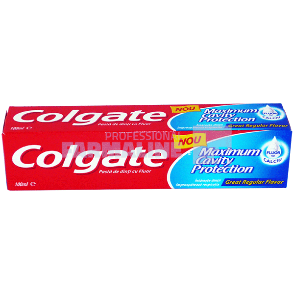 Colgate Maximum Cavity Protection Fluor Pasta de dinti cu calciu 50 ml