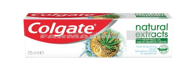 Colgate Pasta de dinti Natural Extract Hemp Seed Oil 75 ml