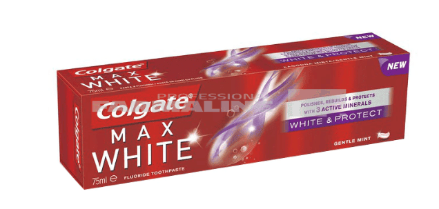 Colgate Pasta dinti Max White & Protect Gentle Mint 75 ml 1 Colgate Pasta dinti Max White & Protect Gentle Mint 75 ml