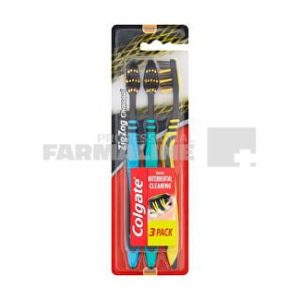 Colgate Periuta dinti zig zag charcol 3 bucati