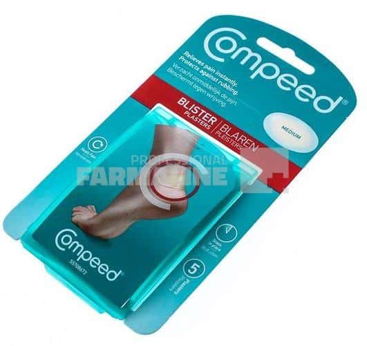 Compeed Plasturi tratament pentru basici medii 10 bucati 1 Compeed Plasturi tratament pentru basici medii 10 bucati