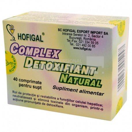 Complex Detoxifiant Natural 40 comprimate
