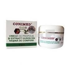 Conimed Crema Propolis si extract rasina 50 ml