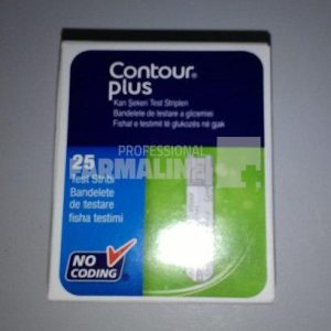 Contour Plus Teste de glicemie 25 bucati