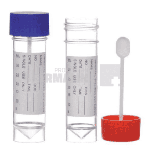 Coprocultor steril cu eticheta 30 ml